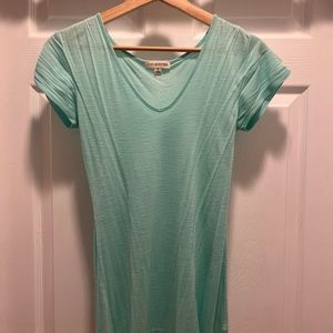 Teal V Neck Shirt Zenana Outfitters